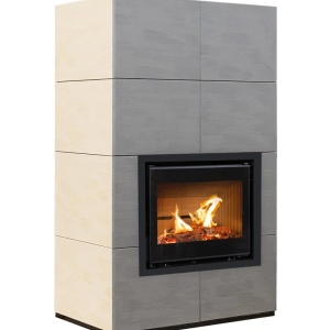 Over - Soba pe lemne cu acumulare, din maiolica - 8,4 kW OV 011