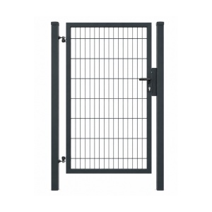 Poarta pietonala DUOS 2D zincata 2 x 1 m, panou 5/4/5 mm, antracit