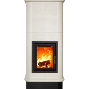 Quadra 5 Levels - Soba pe lemne cu acumulare, din maiolica - 8,2 kW QC 042