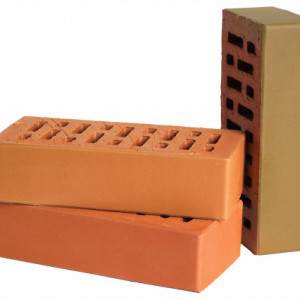 RUDITE - caramida cu goluri, rosu combinat, 250x120x65cm