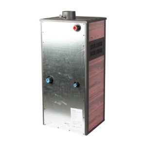Semineu pentru Incalzire Centrala cu Perete Dublu 21.4 kW, 490x1050x460 mm spate