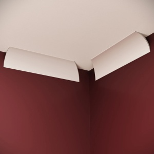 Set colt interior predebitat 45° pentru cornisa decorativa C16 Manavi, 2 bucati