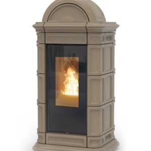 Soba pe peleti Lienz Idra 14 Thermorossi 13,7 kW turtledove