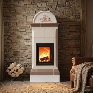 Vetta 4 Levels - Soba pe lemne cu acumulare, din maiolica - 8,2 kW