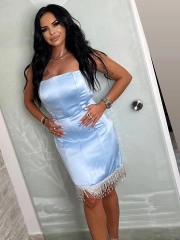 Rochie dama Daimond Albastra