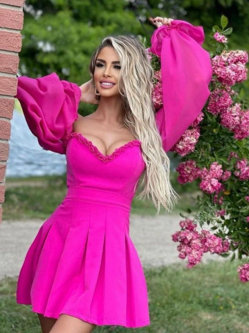 Compleu dama Melisa Fuchsia