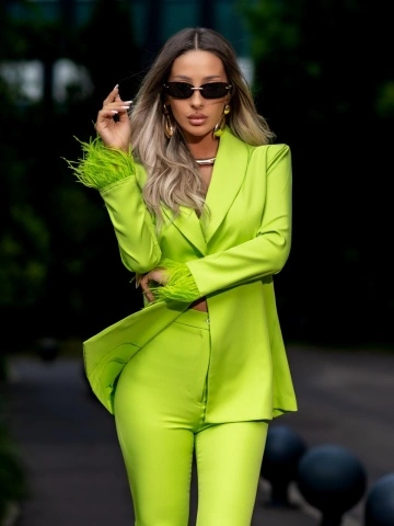 Costum dama Polina Verde