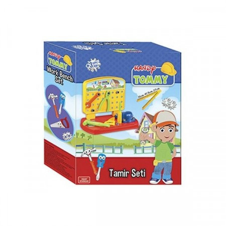 Banc de lucru Handy Tommy 28 piese Ucar Toys UC131 - Img 3