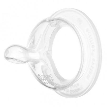 Biberon cu gat larg Unisex PP 260 ml, tetina silicon ortodontica, debit mediu,0+ luni, nip 35040 - Img 2