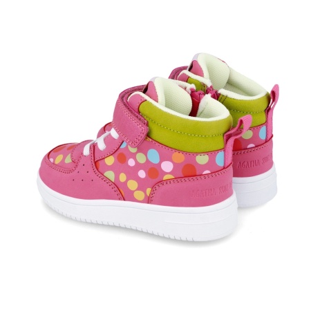 Ghetute pentru fetite cu buline, Agatha Ruiz De La Prada, Roz - Img 3