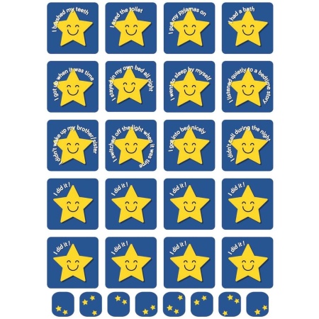 Grafic magnetic de recompense cu stelute Rutina de seara Fiesta Crafts FCT-2915 - Img 4