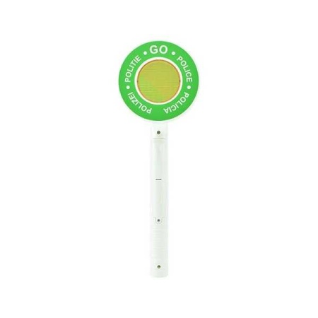 Jucarie Semn rutier STOP, cu Lumini, 2 Fete Rosu Verde, 33 cm Toi-Toys TT14863A - Img 4
