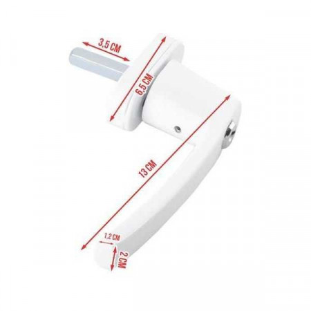 Maner de siguranta pentru geam cu cheie Malatec MY6824 - Img 5