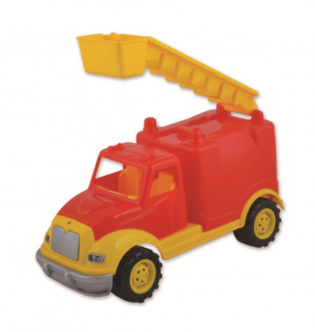 Masina pompieri 30 cm cu 36 piese constructie, in cutie Ucar Toys UC102 - Img 3