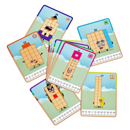 MathLink®Cubes Numberblocks in engleza Set de activitati de la 21 - 30 - Img 8