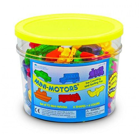 Mini vehicule pentru numarat - set 72 buc - Img 5