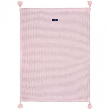 Patura de waffle bumbac 75 x 100 cm Womar Zaffiro AN-3ZKV-012 - Img 3
