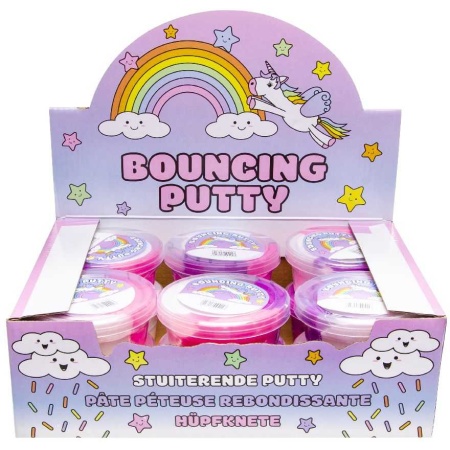 Plastilina saritoare Unicorn 3 culori 8.5x4cm LG Imports LG9422 - Img 3