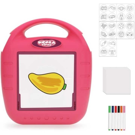 Proiector desen cu 20 sabloane si 6 carioci 22.5 x 18 x 6 cm Koala Diary KD80309 - Img 5