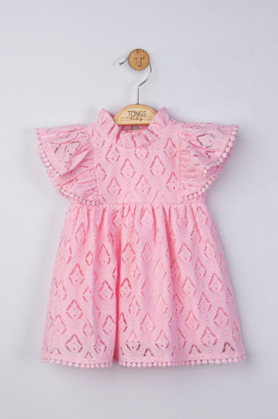Rochita pentru fetite Sofia, Tongs baby (Culoare: Verde, Marime: 6-9 luni) - Img 2