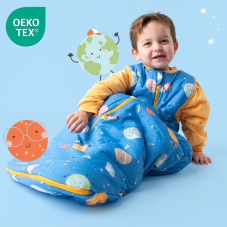 Sac de dormit cu maneca lunga detasabila Space 80 cm 2.5 Tog - Img 3