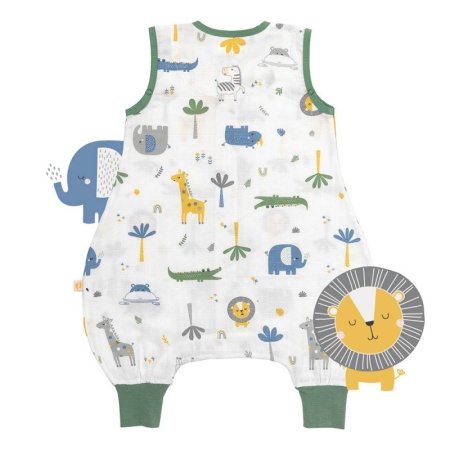 Sac de dormit cu picioruse Bamboo Jungle 70 cm 0.5 Tog - Img 2