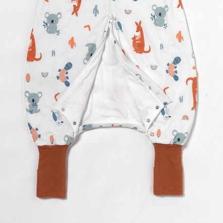 Sac de dormit cu picioruse si maneca lunga detasabila Kangaroo 60 cm + manseta 3.5 Tog - Img 4