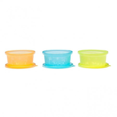 Set 6 boluri cu capac pentru alimente 0+ Nip 37063 - Img 5