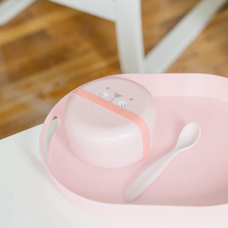Set boluri pentru pranz roz Hygge Suavinex +4 luni - Img 6