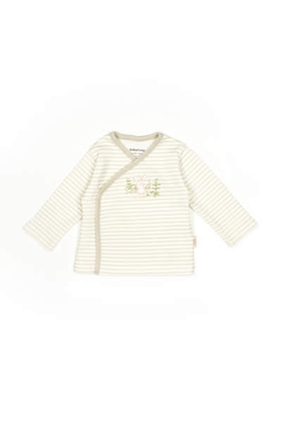 Set de 5 piese pentru nou nascut, 100% bumbac organic, Rabbit, BabyCosy - Img 2