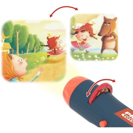Teatru de povesti cu proiector, 6 povesti in Limba Romana Koala Diary KD80601RO - Img 6