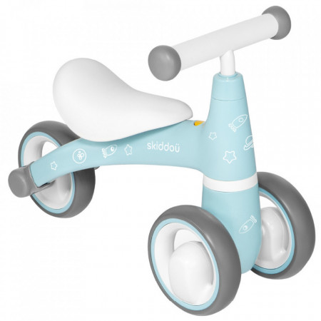 Tricicleta Berit Ride-On, Sky High, Bleu, Skiddou - Img 3