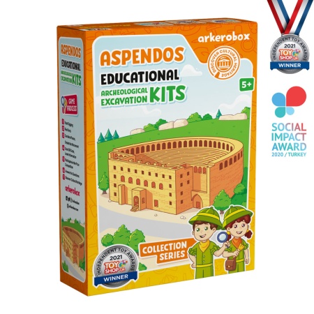 Arkerobox - Set arheologic educational si puzzle 3D, Aspendos - Img 5