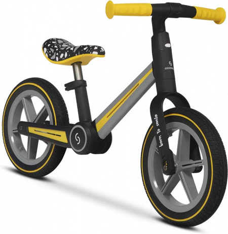 Bicicleta pliabila fara pedale Skiddou Ronny, Galben - Img 8