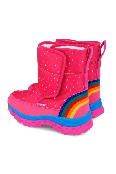 Cizmulite pentru fetite Curcubeu, Agatha Ruiz De La Prada, fucsia - Img 2