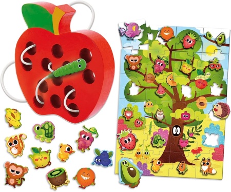 Joc Montessori 2 in 1 - Fructe - Img 3
