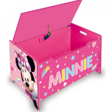 Ladita din lemn pentru depozitare jucarii Minnie's Bow-tique - Img 2