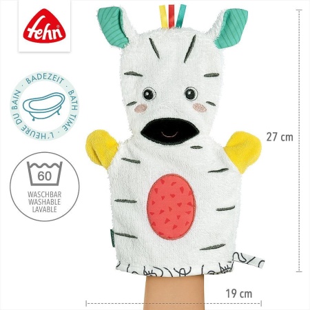 Manusa pentru baita Dobabydoo - Zebra - Img 3