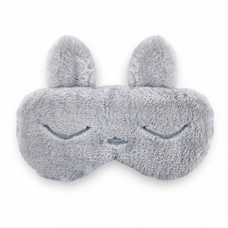 Masca bebelusi pentru somn BabyJem Sleeping Bunny (Culoare: Ecru) - Img 4