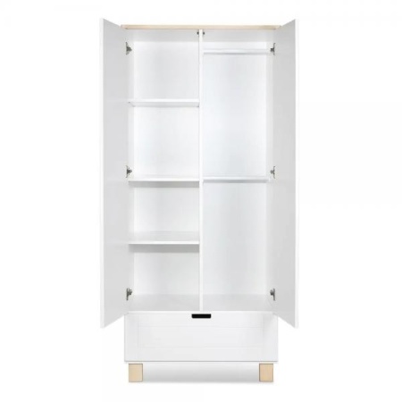 Mobilier Camera copii Si Bebelusi KLUPS IWO Alb-Natur - Img 2