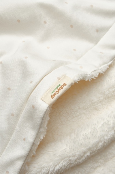 Paturica pentru nou nascut, 100% bumbac organic, TeddyBear, BabyCosy - Img 6