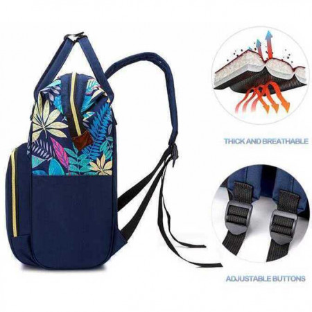 Rucsac multifunctional mamici Leaves Bambinice BN028 - Img 3