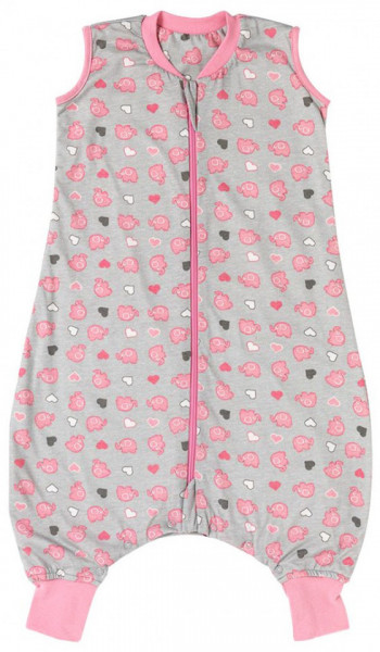 Sac de dormit cu picioruse Pink Elephant 3-4 ani 0.5 Tog