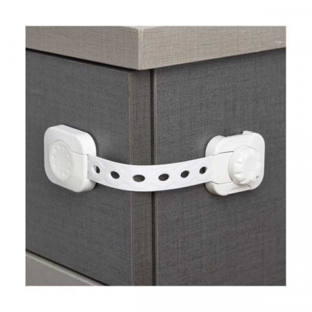 Set 6 sisteme de siguranta multifunctionale reglabile 23.3 cm, cu lacat Iso Trade MY6843 - Img 5