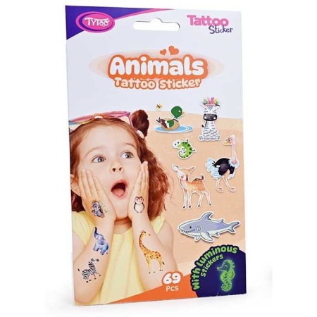 Set 69 tatuaje temporare tip autocolante Animale Tytoo KOPXX1800011 - Img 2