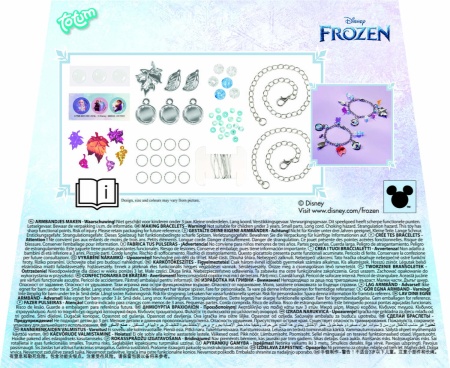 Set bratari cu pandantive - Frozen - Img 2