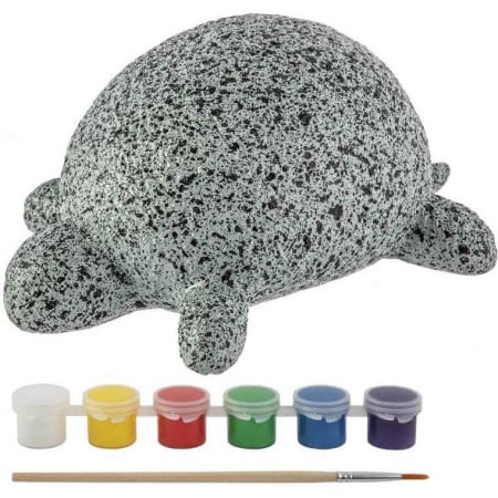 Set Creativ Pictura pe Pietre Animal 8 piese Grafix GR200065 - Img 2
