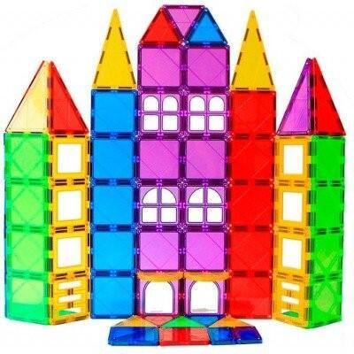 Set de constructie magnetic - 70 piese - Img 2