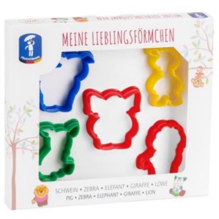 Set forme pentru plastilina - Animalute safari - Img 2