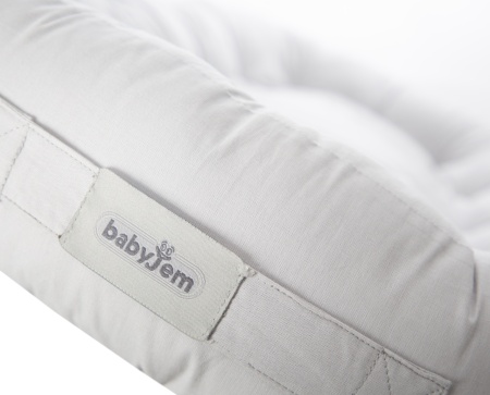 Babynest cu bara de jucarii, BabyJem, gri - Img 4